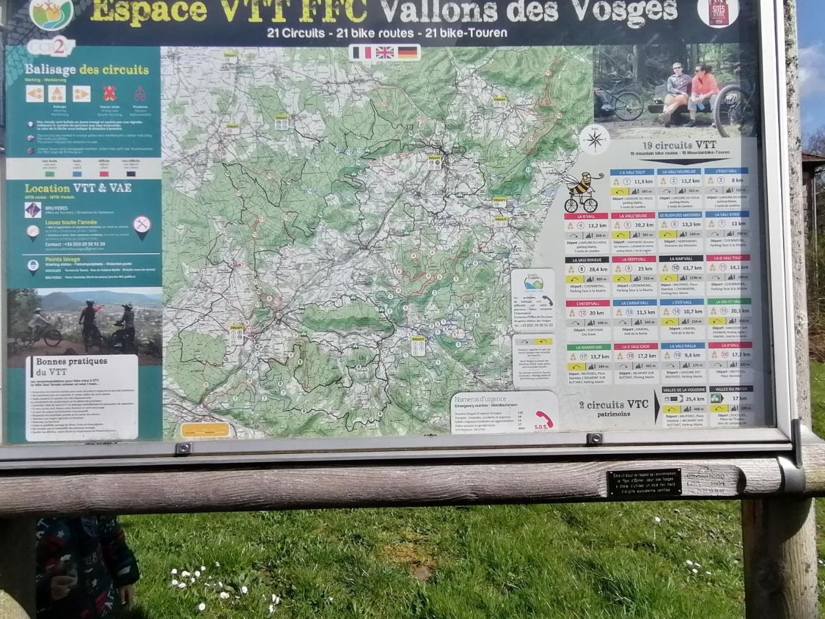 Air Paix Le Mont Villa Herpelmont Buitenkant foto
